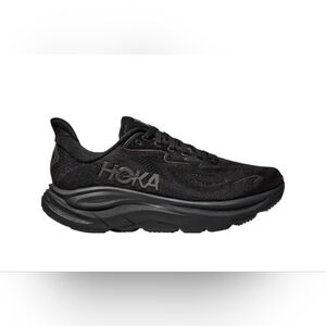 SIZE 7 WOMEN'SHoka CLIFTON 10 All-Black Athletic Sneakers